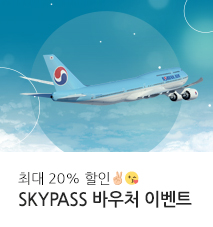 [기획전] 대한항공 SKYPASS 바우처 할인 이벤트